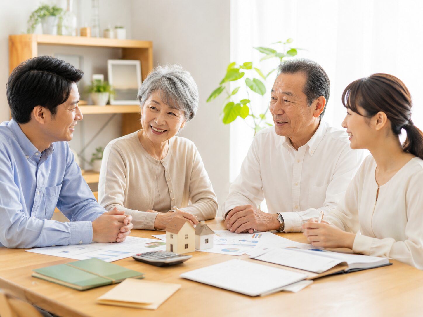 家族間の相続対策のイメージ